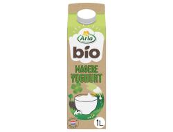Magere yoghurt biologisch, pak 1 ltr