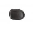 F2D Bord plat Black Ceres Ø 33 x hoogte 2,5 cm zwart, doos 3 stuks