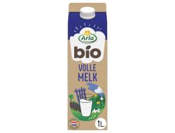 Volle melk biologisch, pak 1 ltr