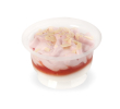Zuivelhoeve Bavarois aardbei 140 ml per cupje, tray 12 cupjes