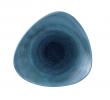 Churchill Triangle bord Stonecast Aqueous Lagoon 265 mm, doos 12 stuks