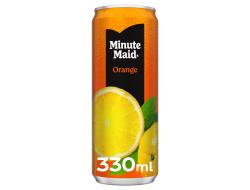 Orange 33 cl per blik, tray 24 blikjes.