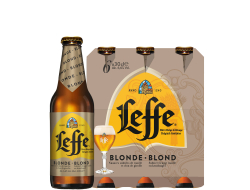 Blond bier 6,6% 6 flessen à 30 cl per krimp, krat 4 krimp.