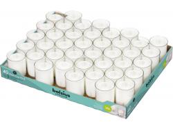 Clear cup plus transparant 16 uur 40 stuks per tray, doos 5 tray