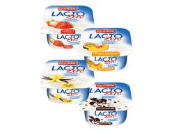 Yoghurt assorti lactosevrij 135 gr per beker, doos 12 bekers