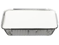 Aluminium menubak 950 ml met inlegdeksel, pak 10 stuks