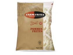 Frites 10 mm chilled 5 kg per zak, doos 2 zakken.