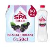 Spa Touch sparkling blackcurrant 50 cl per petfles, krimp 6 flessen