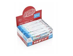 Assorti sticks sinaasappel ijsthee perzik appel 50 ml per stuk, doos 20 stuks