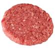 VLEES Rundvleeshamburger quarterpounder 113 gr per stuk, pak 8 stuks
