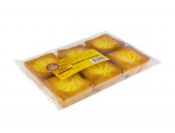 Custardcake roomboter 6 stuks à 240 gr per pak, doos 12 pakken.
