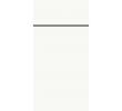 Duni Bio Dunisoft Duniletto slim Bestekzakje white 40 x 33 cm, doos 4 x 65 stuks.