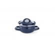 Hendi Mini pan met deksel blauw 0,4 ltr Ø 115xH.90 mm, per stuk