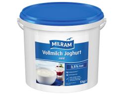 Milde volle yoghurt 3,5% vet, emmer 5 kg