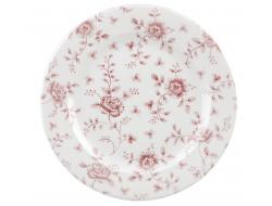 Bord Vintage Prints Cranberry Rose Chintz Ø 305 mm, doos 6 stuks