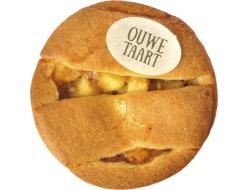 Appeltaartje ouwe taart 122,2 gr per stuk, doos 40 stuks