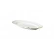Q Basic Maria Theresa gold ovaal bord 26 cm per stuk, doos 4 stuks