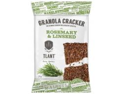 Granola cracker Rozermarijn & lijnzaad 25 gr stuk, doos 60 stuks