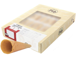Mini cones neutraal 2,5 cm, doos 112 stuks