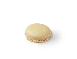Macarons vanille kleur 35 mm, doos 160 stuks