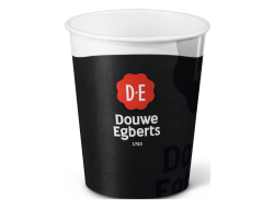 Beker wit 0,25 ltr 100 stuks per rol, doos 16 rollen.