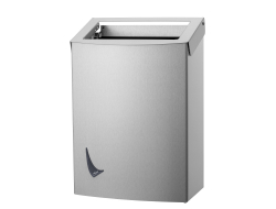 Wings afvalbak RVS open 20 liter, doos 1 stuk