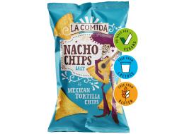 Tortilla chips naturel, zak 450 gr