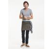 Chaud Devant Schort base bruin denim 80 x 40 cm , per stuk