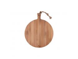 Serveerplank puur hout beuken Ø 35 cm, doos 6 stuks