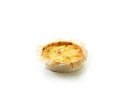 Quiche ham prei duvel 140 gr per stuk, doosje 8 stuks