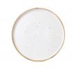 Churchill Walled Chefs bord Stonecast Barley White Ø 210 mm, doos 6 stuks