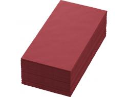 Servet bordeaux 1/8 40 x 40 cm 60 stuks per pak, doos 6 pakken.