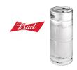 Bud Bier 5% bulk duotank, fust 100 ltr