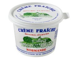 Crème fraîche 30%, bak 1 ltr