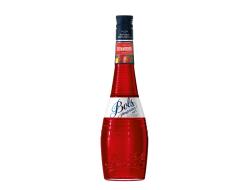 Aardbeien Likeur 17%, fles 70 cl