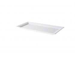 Bord sushi 35,5x18 wit melamine , doos 6 stuks