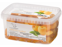 Gedroogde gewelde abrikozen, bak 1 kg