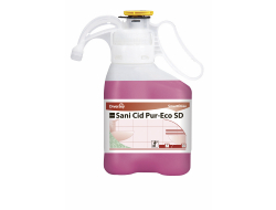 Sanitairreiniger sani cid SD pur-eco, fles 1,4 ltr