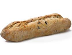 Olijfbrood pain d'antan 400 gr per stuk, doos 20 stuks