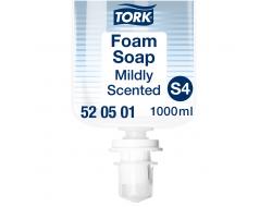 Mild geparfumeerde schuimhandzeep  S4, fles 1 ltr