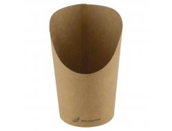 Wrap beker,scoop cup Ø 6 cm x 11,8 cm 50 stuks per krimp, doos 20 krimp