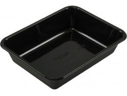 Schaal 227 x 178 x 50 mm zwart C-pet, doos 360 stuks