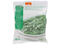 Spinazie room gehakt porties, zak 2,5 kg