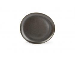 Bord plat black ceres Ø 25 cm zwart, doos 6 stuks