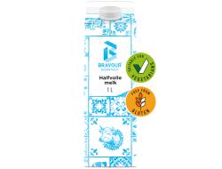 Halfvolle melk, pak 1 ltr