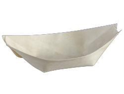 Amuse bootje 115x70mm hout FSC, doosje 100 stuks