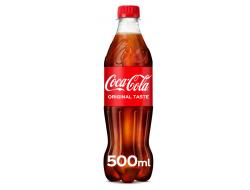 Cola 50 cl per petfles, tray 12 flessen.