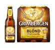 Grimbergen Blond bier 6,7% 6 flessen à 30 cl per krimp, krat 4 krimp