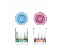 Tumblers Pedro & Rosa 36 cl assorti, doos 6 stuks