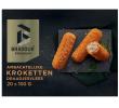 Bravour Premium Ambachtelijke rundvleeskroket draadjes 100 gr per stuk, doos 20 stuks